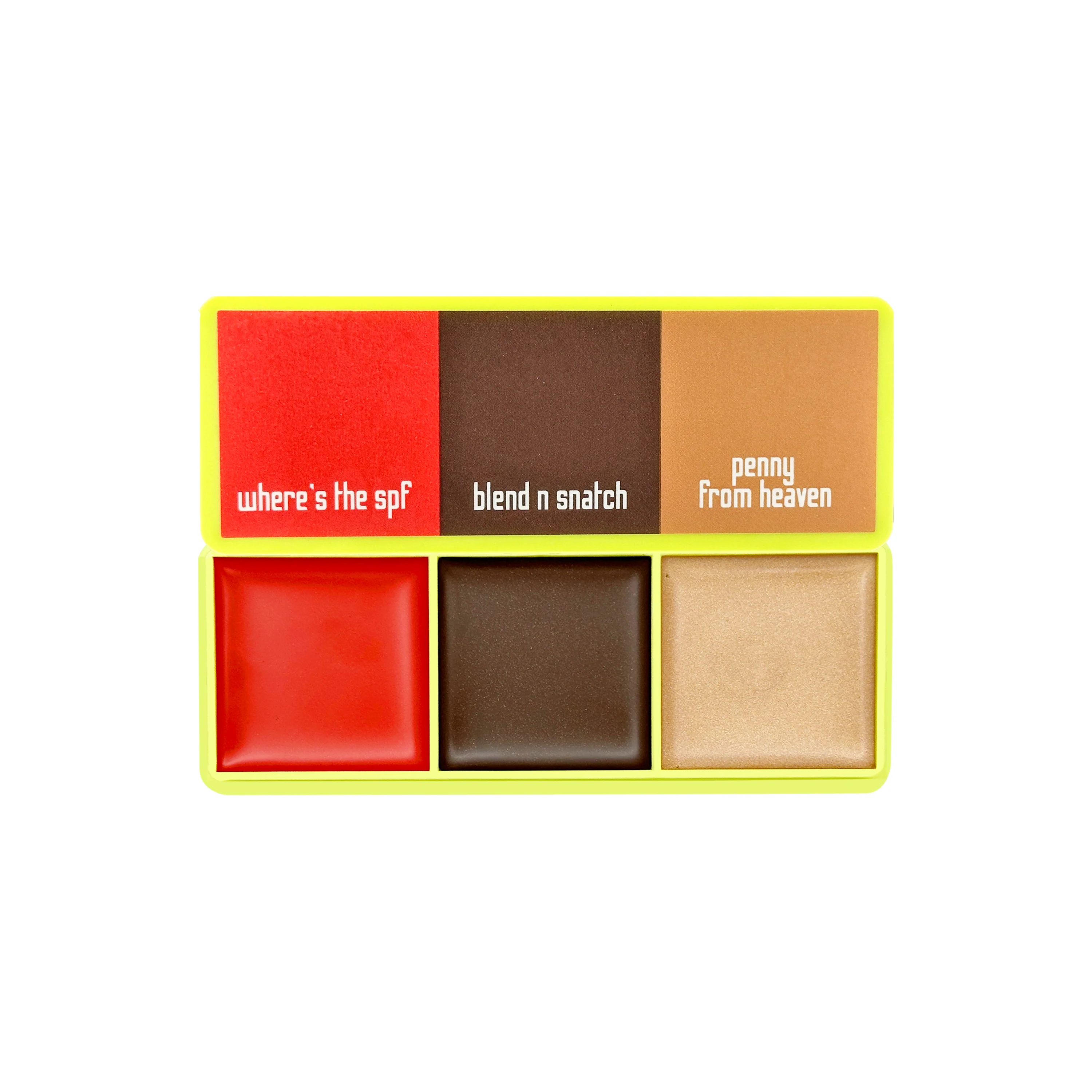 Mini Curve Case Cream Blusher, Bronzer & Highlighter Palette - Image 10