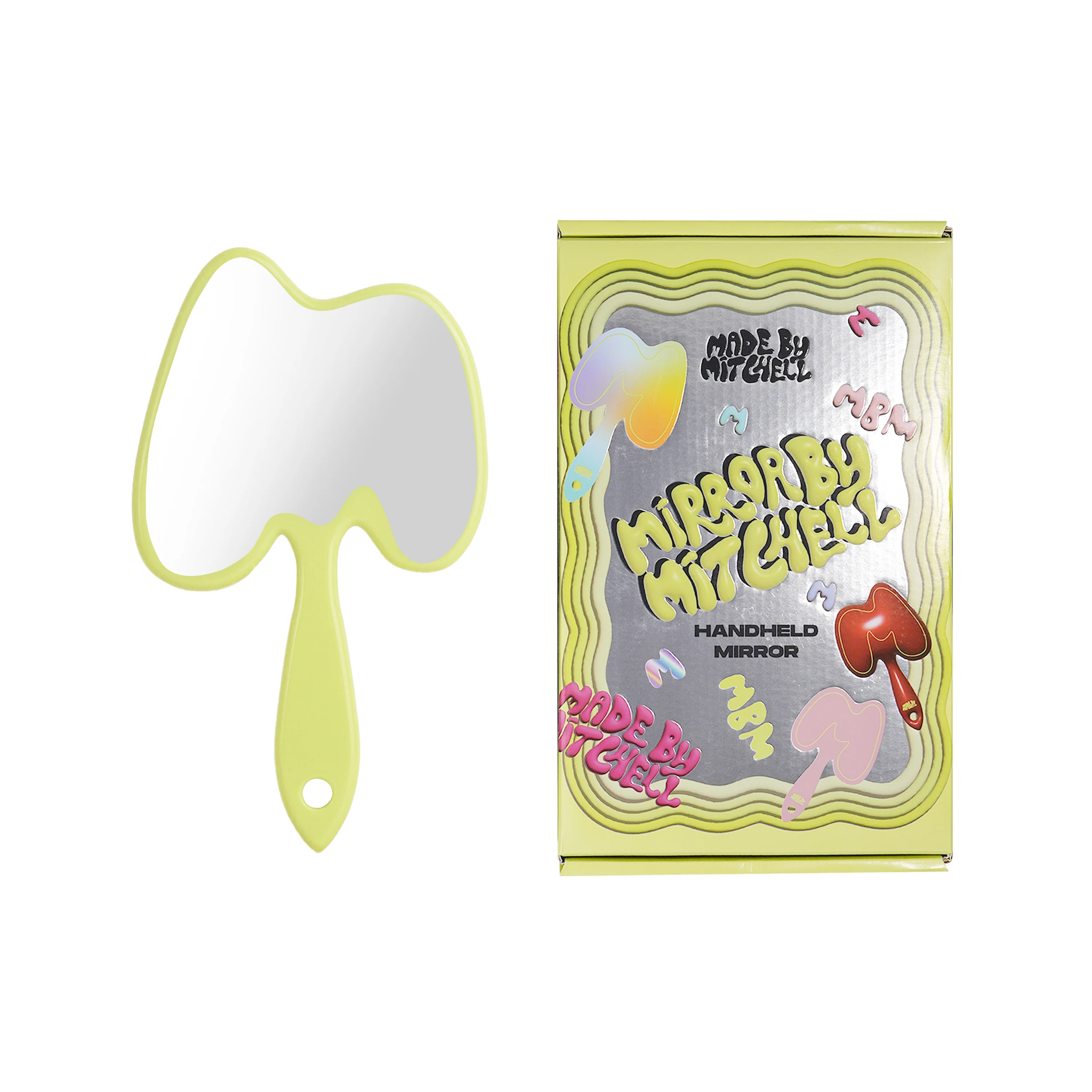 Bubble M Handheld Mirror By Mitchell - Image 8