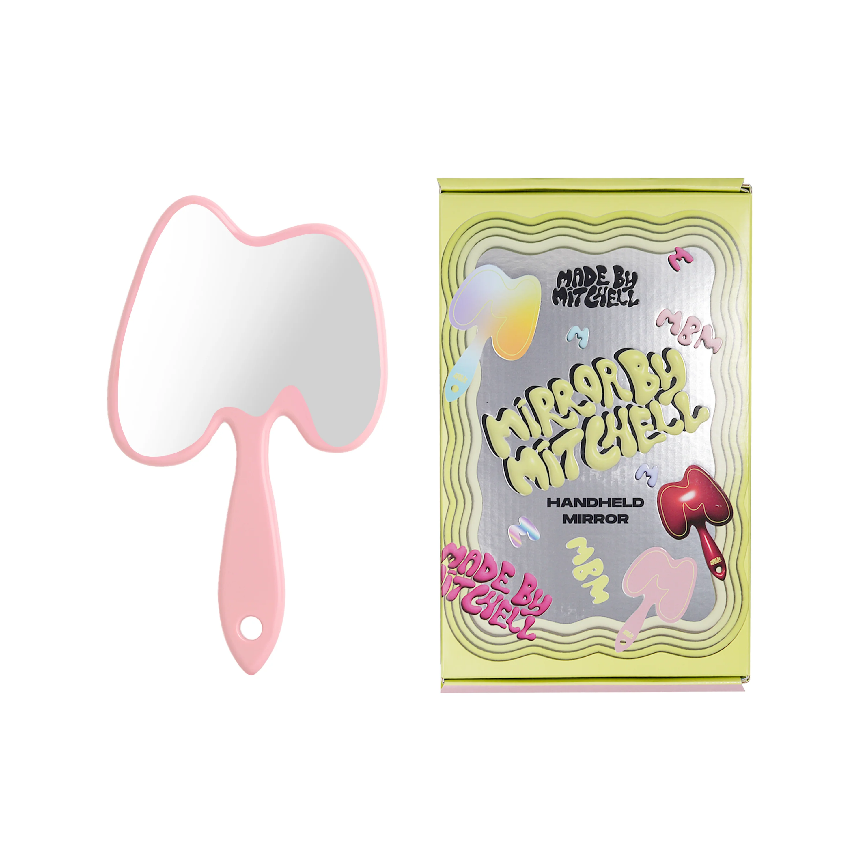 Bubble M Handheld Mirror By Mitchell - Image 9