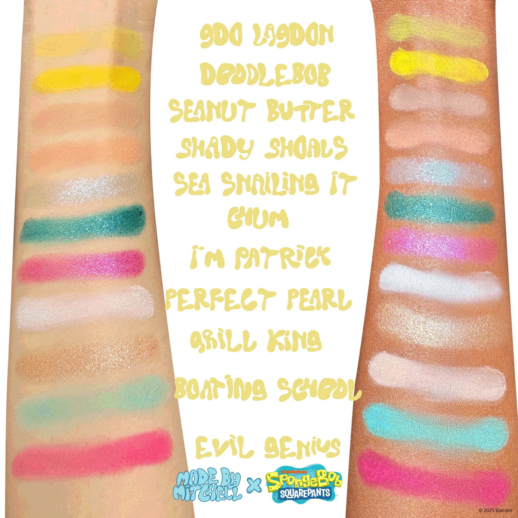 SpongeBob SquarePants - Eye Eye Captain Eyeshadow Palette - Image 3